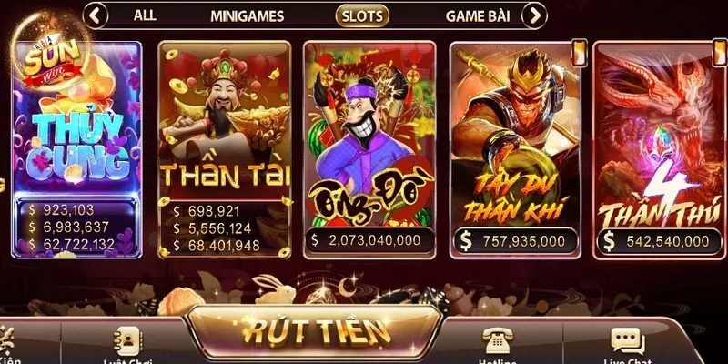 Slotgame Sunwin 1 Sunwin Những trò chơi được thiết kế với nhiều phiên bản độc đáo nhất
